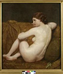 En blondine, 1891